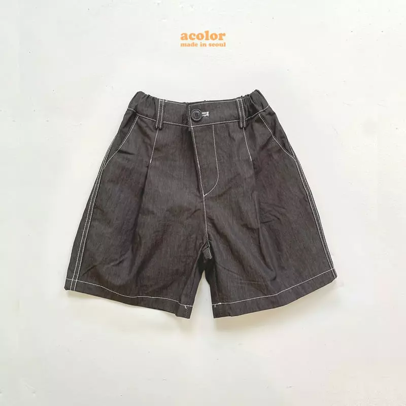 Acolor - Korean Children Fashion - #Kfashion4kids - Burmuda Shorts