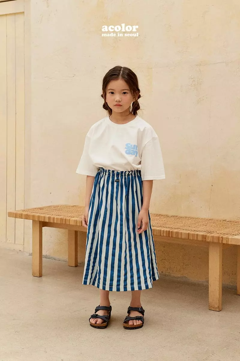 Acolor - Korean Children Fashion - #childofig - Sunday Tee - 9