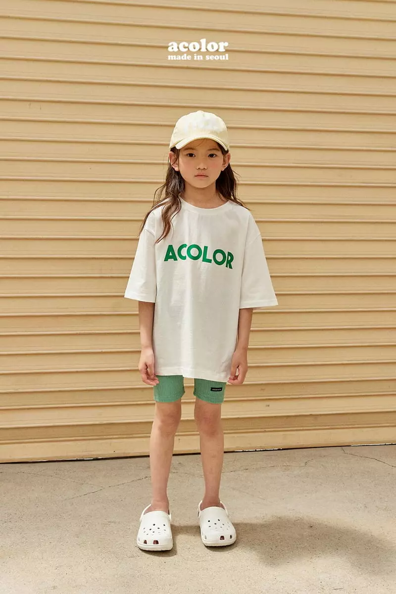 Acolor - Korean Children Fashion - #prettylittlegirls - Biker Shorts - 4