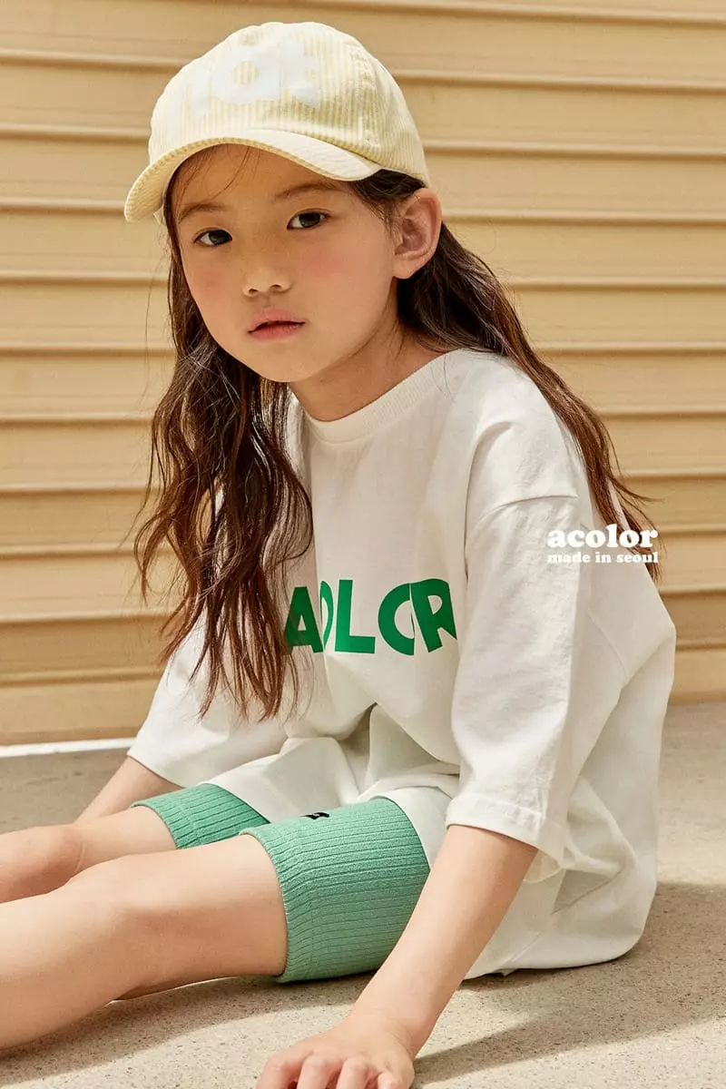 Acolor - Korean Children Fashion - #childofig - Biker Shorts - 5