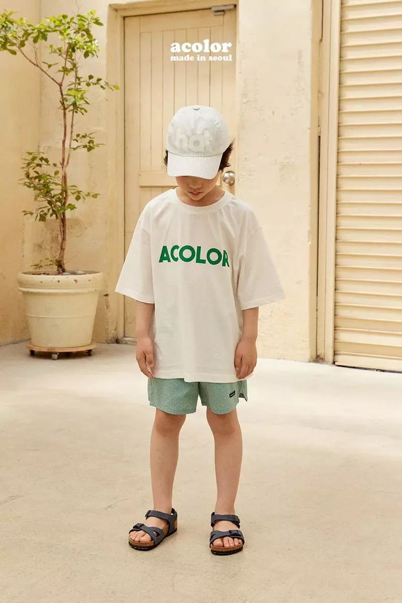 Acolor - Korean Children Fashion - #designkidswear - Seersucker Shorts - 10