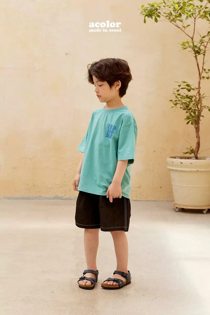 Acolor - Korean Children Fashion - #designkidswear - Burmuda Shorts - 9