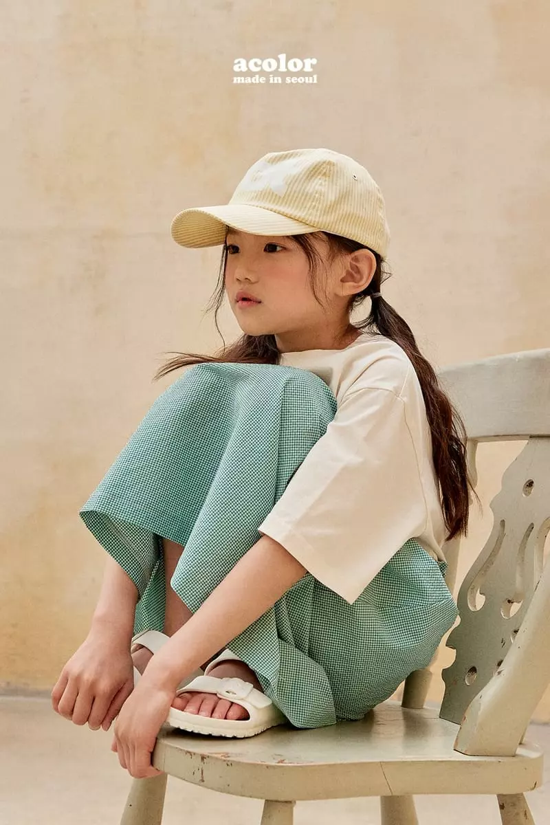Acolor - Korean Children Fashion - #designkidswear - Seersucker Skirt - 8