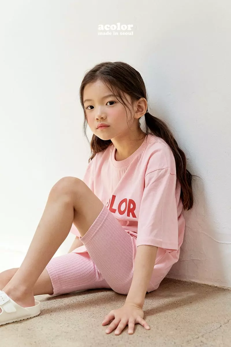 Acolor - Korean Children Fashion - #designkidswear - Biker Shorts - 7
