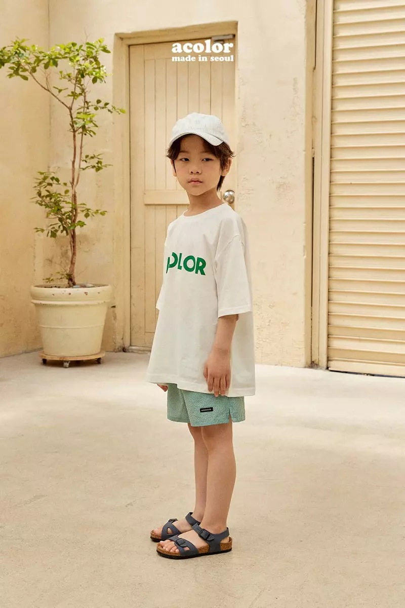 Acolor - Korean Children Fashion - #discoveringself - Seersucker Shorts - 11