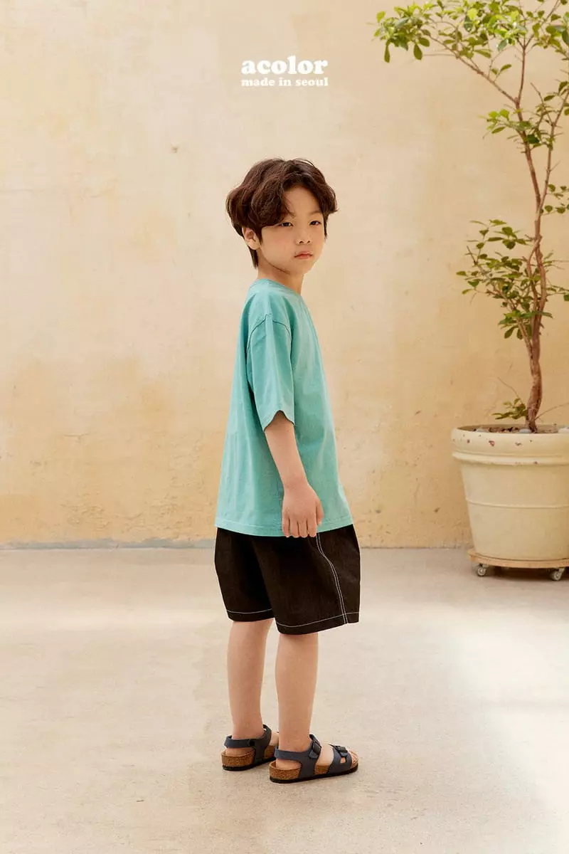 Acolor - Korean Children Fashion - #discoveringself - Burmuda Shorts - 10