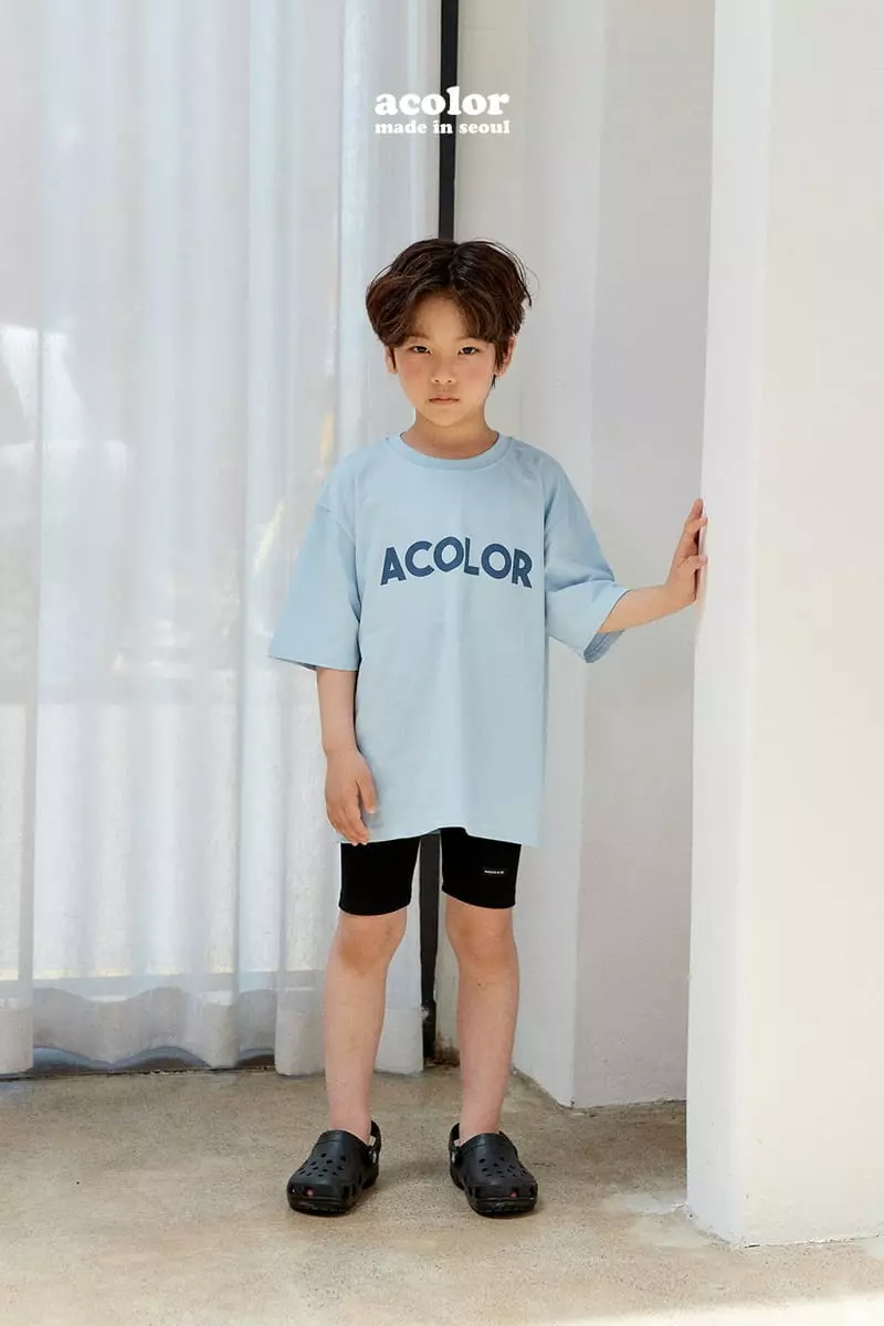 Acolor - Korean Children Fashion - #kidsshorts - Biker Shorts - 10