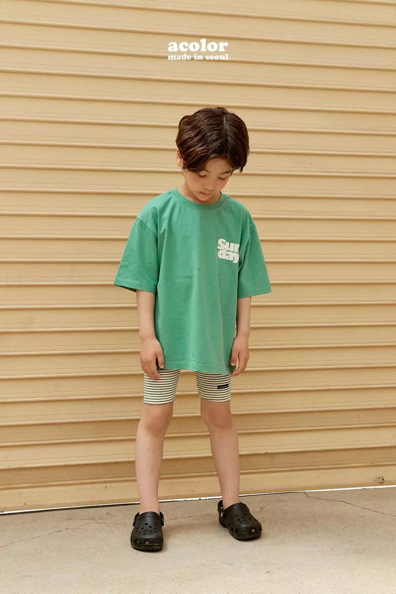 Acolor - Korean Children Fashion - #Kfashion4kids - Sunday Tee - 4