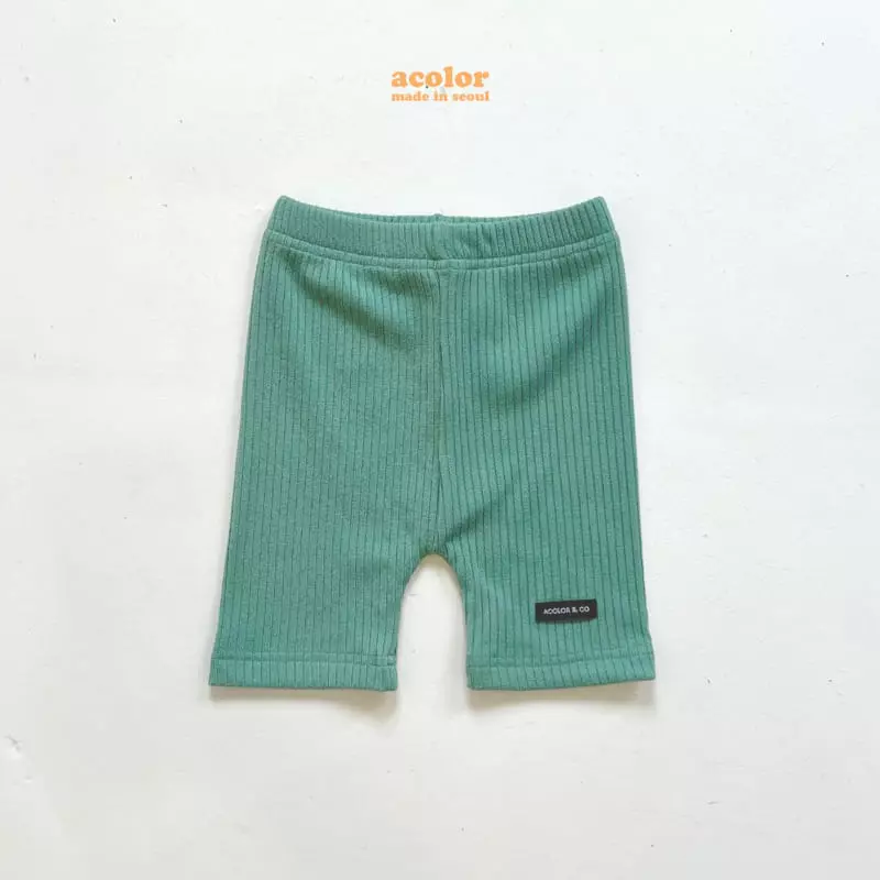Acolor - Korean Children Fashion - #magicofchildhood - Biker Shorts