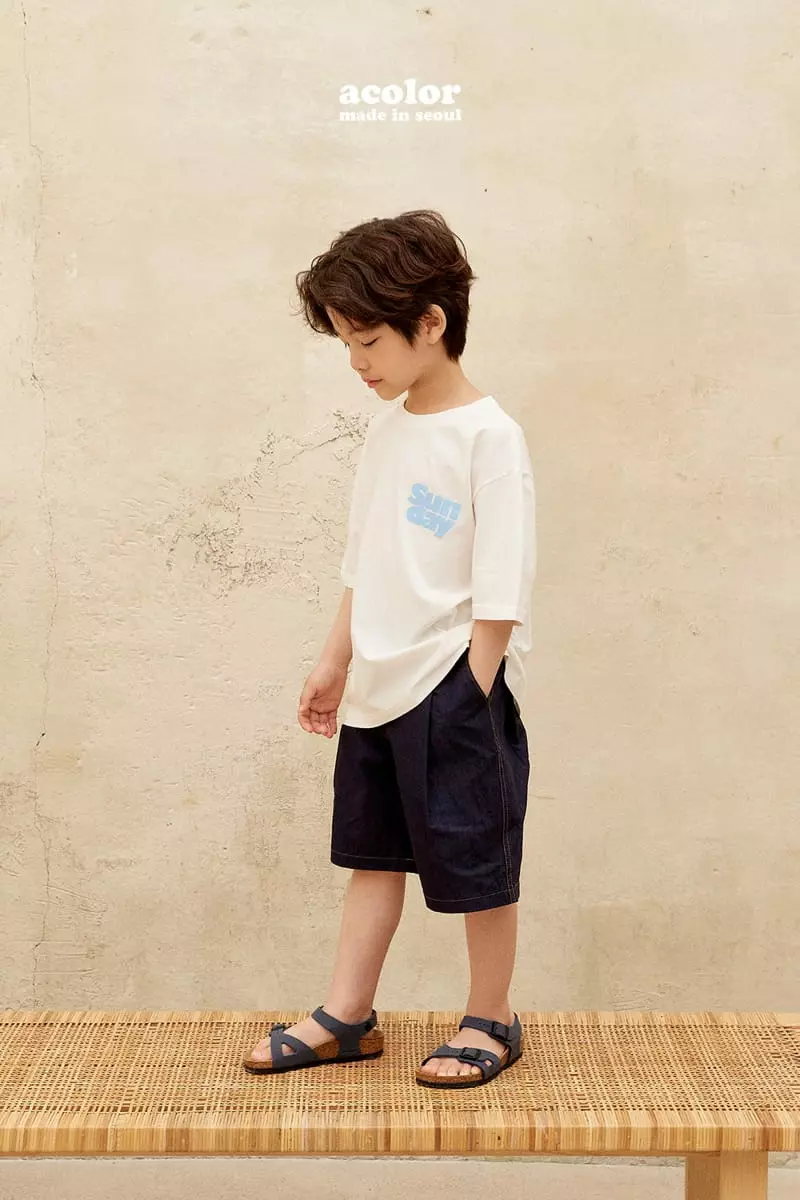 Acolor - Korean Children Fashion - #magicofchildhood - Burmuda Shorts - 4