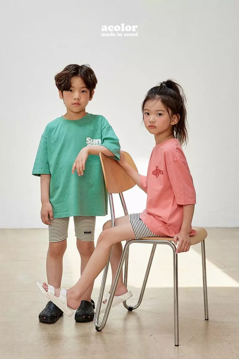 Acolor - Korean Children Fashion - #prettylittlegirls - Sunday Tee - 7