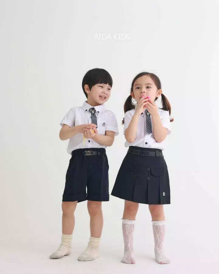 Aida - Korean Children Fashion - #childofig - Basic Shorts - 4