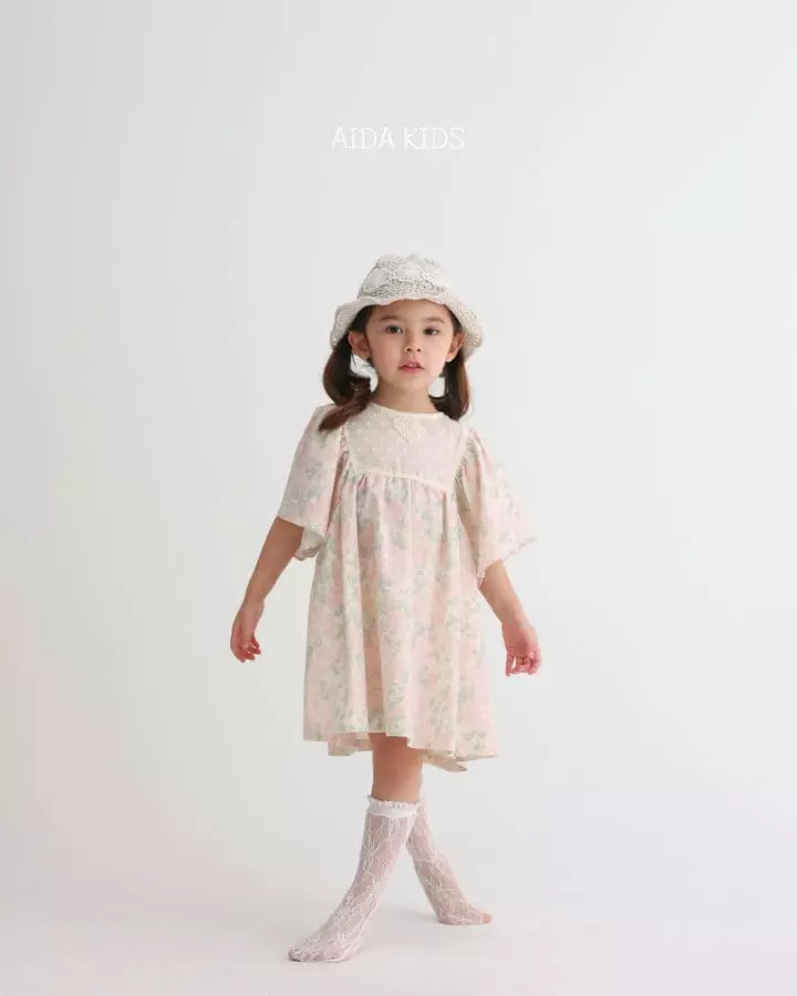 Aida - Korean Children Fashion - #childrensboutique - Rose One-piece - 2