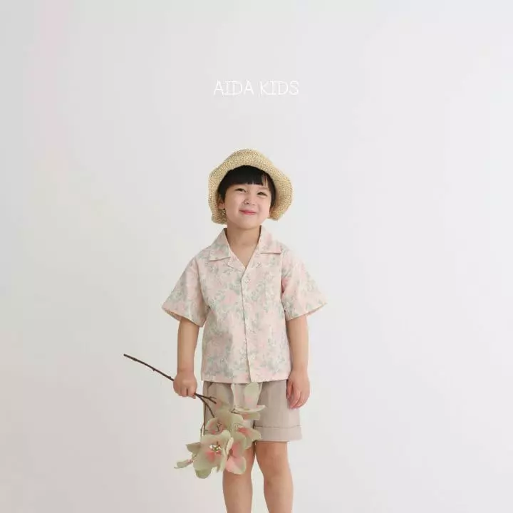 Aida - Korean Children Fashion - #childrensboutique - Rose Shirt