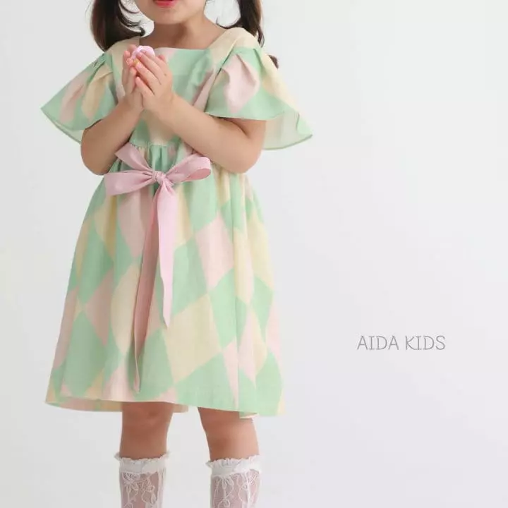 Aida - Korean Children Fashion - #childrensboutique - Dia One-piece