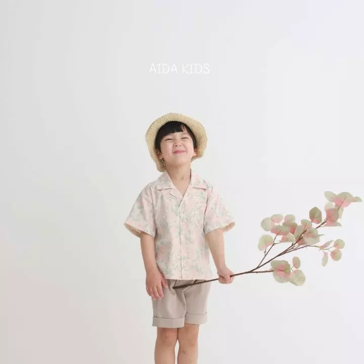 Aida - Korean Children Fashion - #designkidswear - Rose Shirt - 2