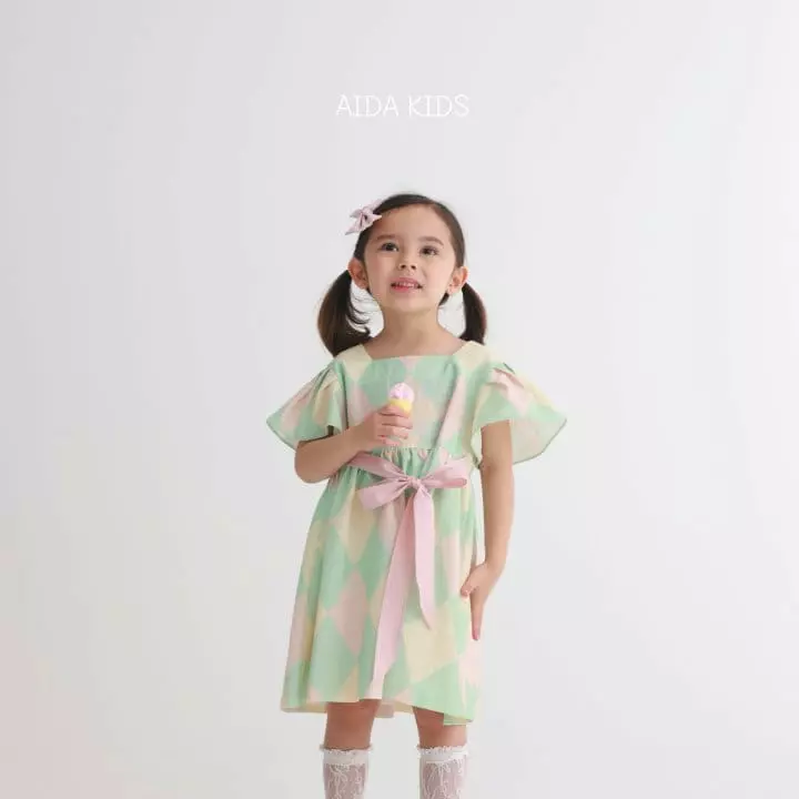 Aida - Korean Children Fashion - #discoveringself - Dia One-piece - 4