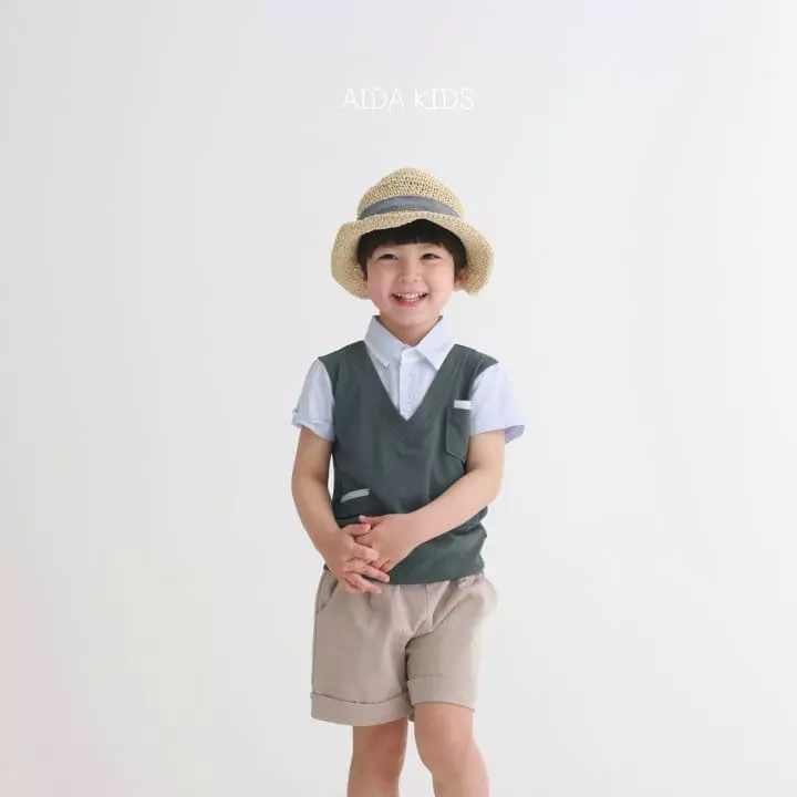 Aida - Korean Children Fashion - #kidsshorts - Twice Tee - 3