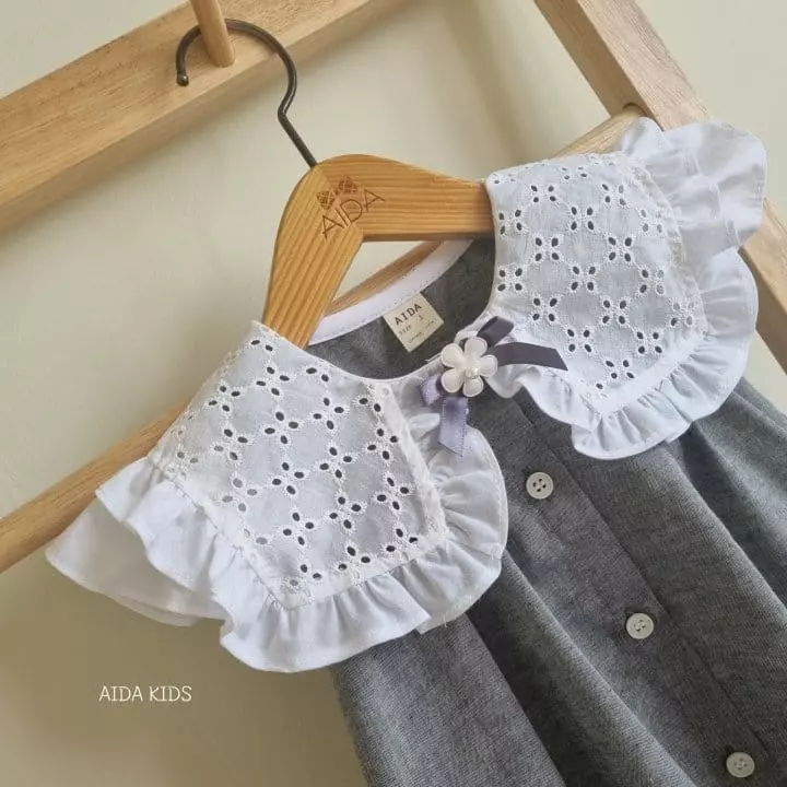 Aida - Korean Children Fashion - #littlefashionista - Gause Wing One-piece - 6