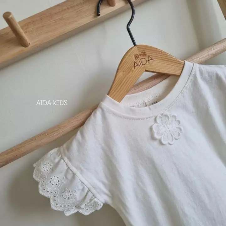 Aida - Korean Children Fashion - #magicofchildhood - Lace Tee