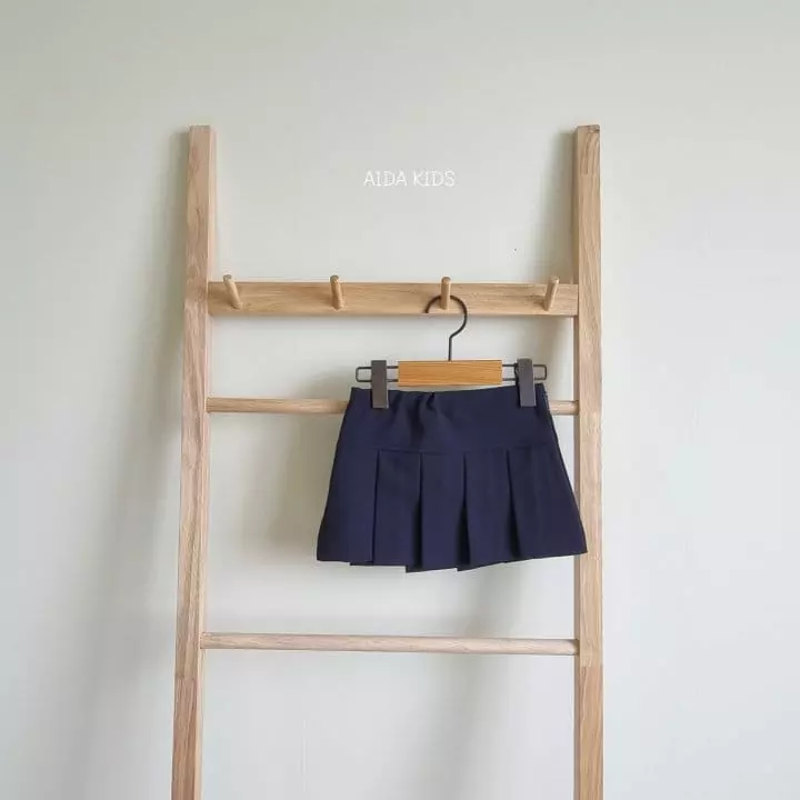 Aida - Korean Children Fashion - #stylishchildhood - Basic Button Skirt - 3