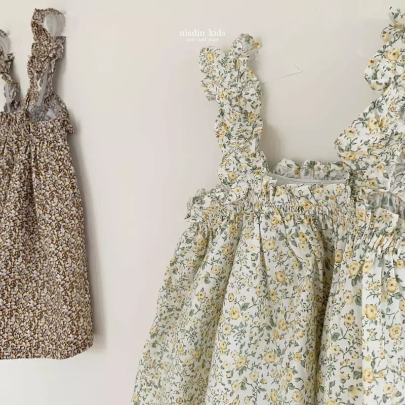 Aladin - Korean Children Fashion - #Kfashion4kids - Mango Tango Sleeveless - 5