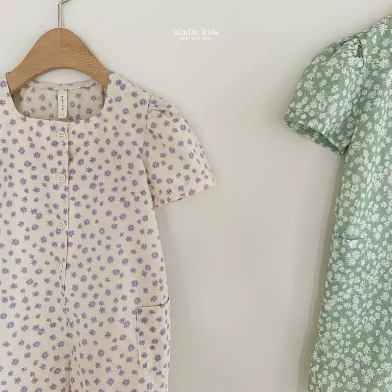 Aladin - Korean Children Fashion - #childofig - Slush Jumpsuit - 8