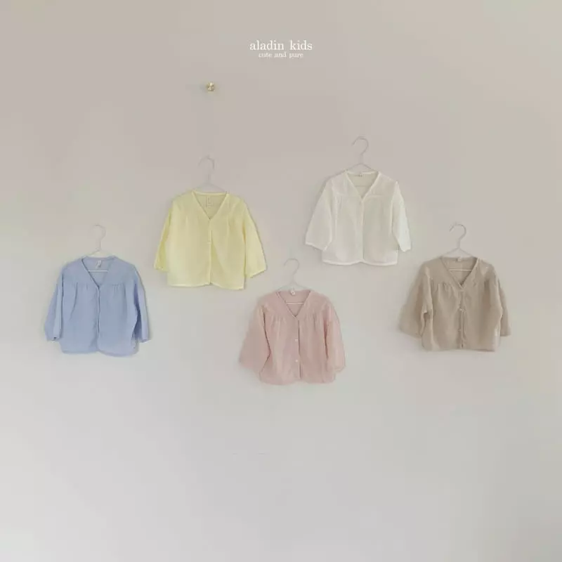 Aladin - Korean Children Fashion - #childofig - Blouse Cardigan - 6