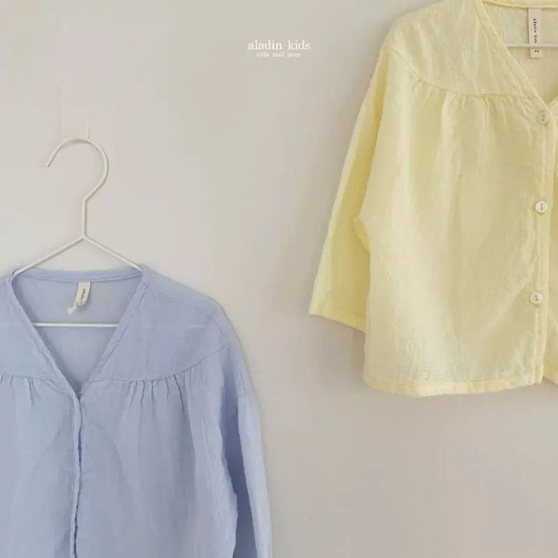 Aladin - Korean Children Fashion - #childofig - Blouse Cardigan - 7