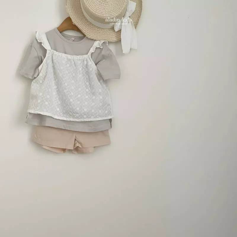 Aladin - Korean Children Fashion - #childrensboutique - Frill Wing Blouse - 5