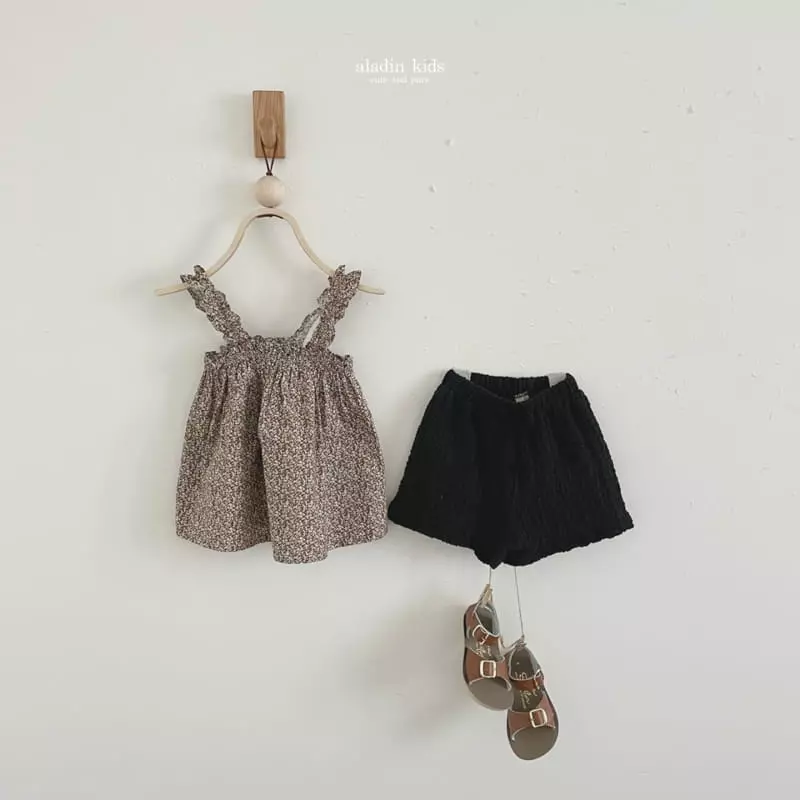 Aladin - Korean Children Fashion - #designkidswear - Wrinkle Shorts - 2