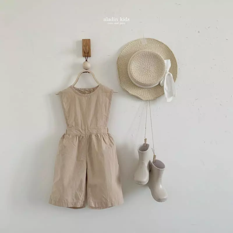 Aladin - Korean Children Fashion - #discoveringself - Natural Ovearalls - 12