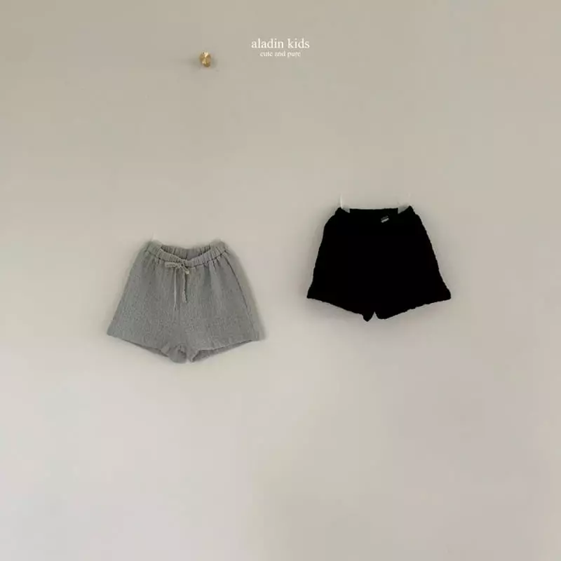 Aladin - Korean Children Fashion - #kidsshorts - Wrinkle Shorts - 5