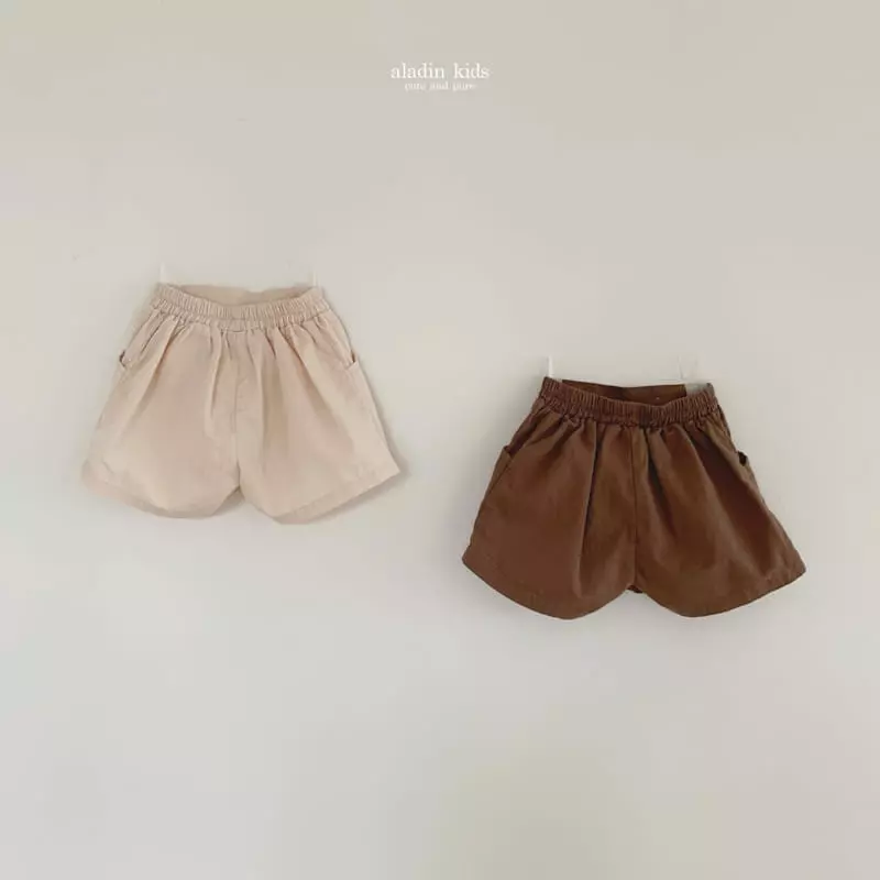 Aladin - Korean Children Fashion - #kidsshorts - Button Shorts
