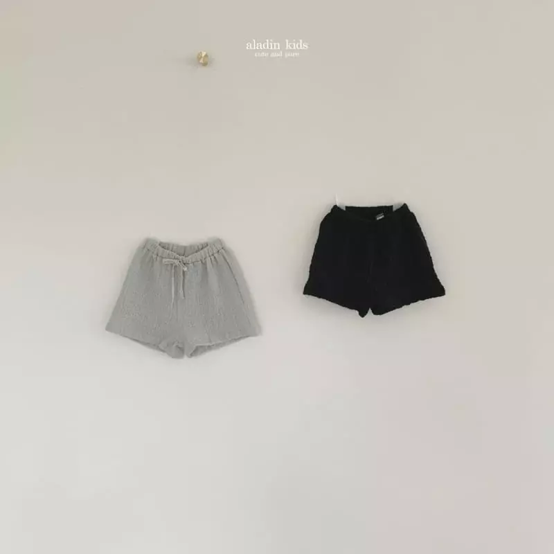 Aladin - Korean Children Fashion - #kidsstore - Wrinkle Shorts - 6