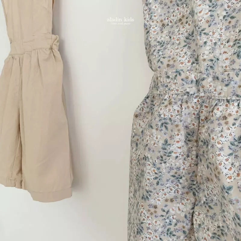 Aladin - Korean Children Fashion - #littlefashionista - Natural Ovearalls - 2