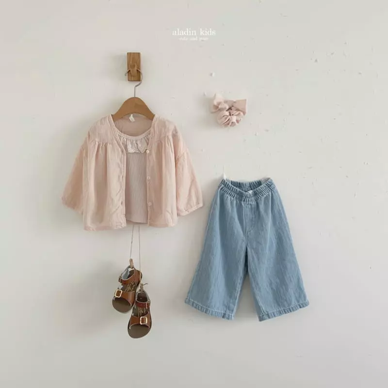 Aladin - Korean Children Fashion - #littlefashionista - Blouse Cardigan - 2