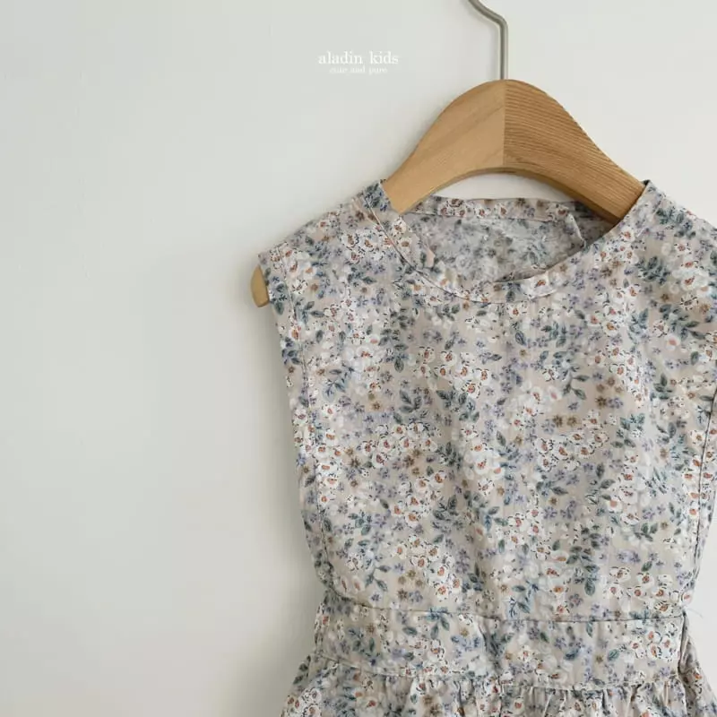 Aladin - Korean Children Fashion - #magicofchildhood - Natural Ovearalls - 4