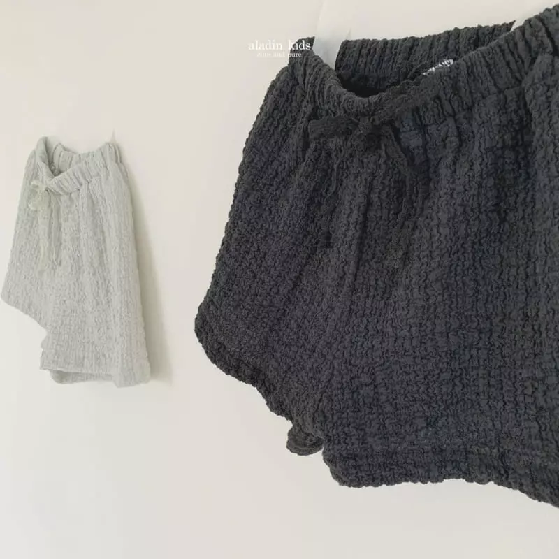 Aladin - Korean Children Fashion - #minifashionista - Wrinkle Shorts - 11
