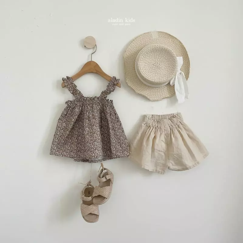 Aladin - Korean Children Fashion - #prettylittlegirls - Mango Tango Sleeveless - 9