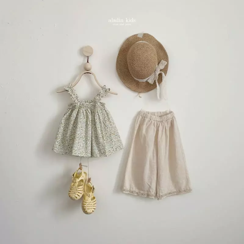 Aladin - Korean Children Fashion - #todddlerfashion - Mango Tango Sleeveless - 10