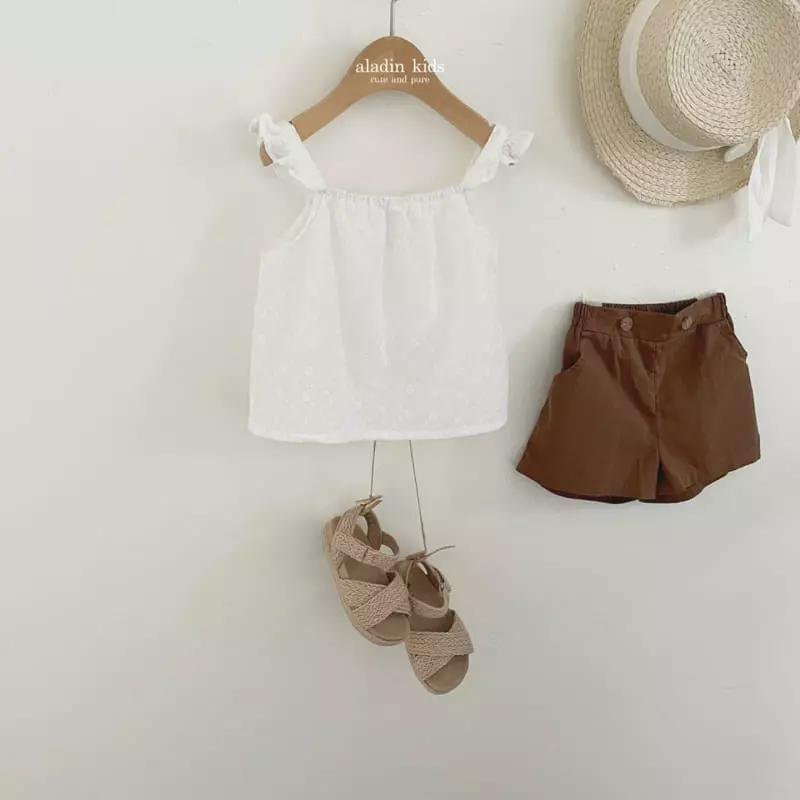 Aladin - Korean Children Fashion - #todddlerfashion - Button Shorts - 9