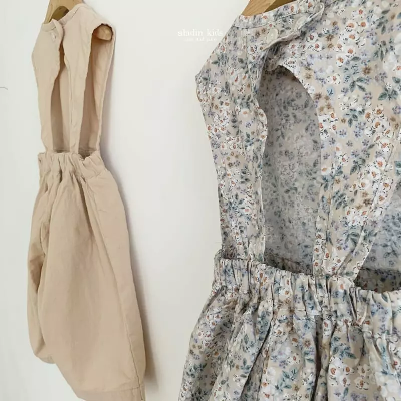 Aladin - Korean Children Fashion - #toddlerclothing - Natural Ovearalls - 7