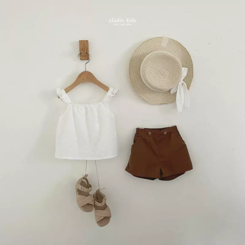 Aladin - Korean Children Fashion - #toddlerclothing - Frill Wing Blouse - 2