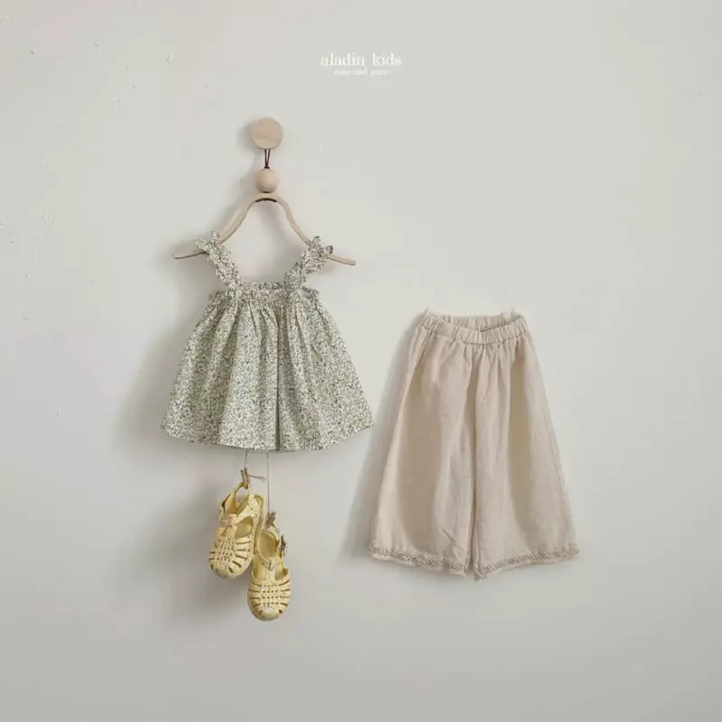 Aladin - Korean Children Fashion - #toddlerclothing - Mango Tango Sleeveless - 11