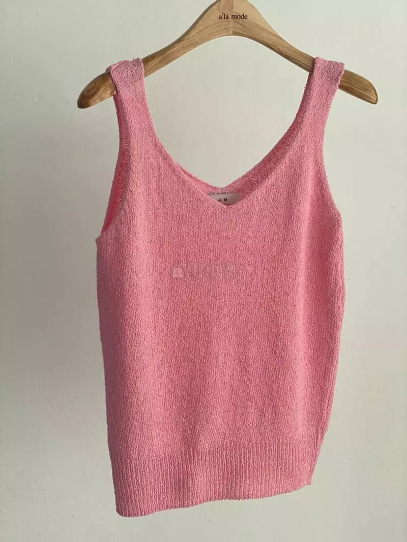 Alamode - Korean Women Fashion - #momslook - Bookle Sleeveless - 3