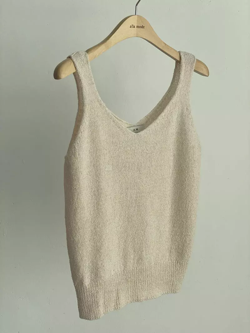 Alamode - Korean Women Fashion - #momslook - Bookle Sleeveless - 7