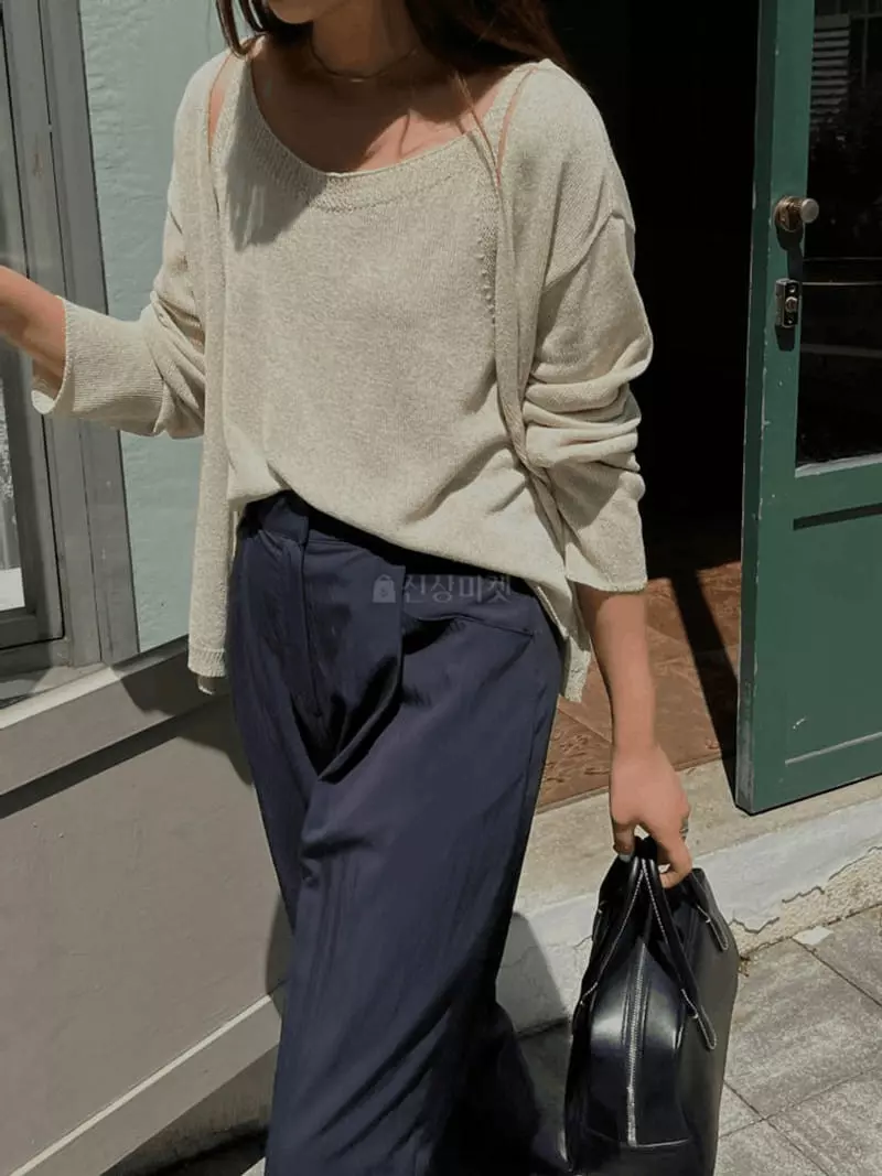 Alamode - Korean Women Fashion - #momslook - Cardigan - 5