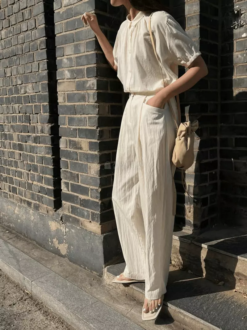 Alamode - Korean Women Fashion - #momslook - Marie Pants - 11