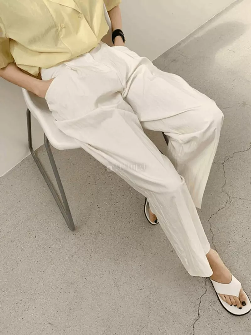 Alamode - Korean Women Fashion - #momslook - Marie Pants - 6